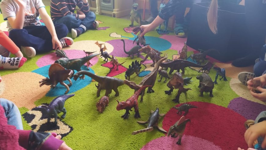 Dzień Dinozaura w starszych grupach